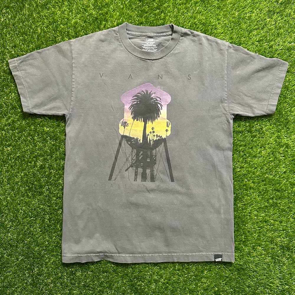 Vans Coast To Coast Shirt Gray Men's Medium